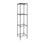 Modular Wire Storage Shelf 350 x 350 x 1800mm Steel Shelving