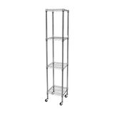 Modular Wire Storage Shelf 350 x 350 x 1800mm Steel Shelving - Rear View