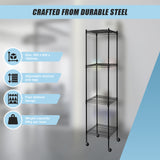 Modular Wire Storage Shelf 350 x 350 x 1800mm Steel Shelving - Extra Image