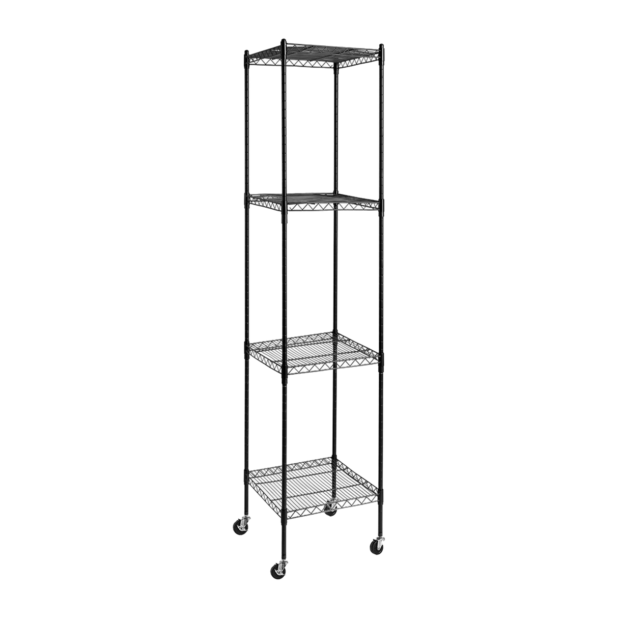 Modular Wire Storage Shelf 350 x 350 x 1800mm Steel Shelving