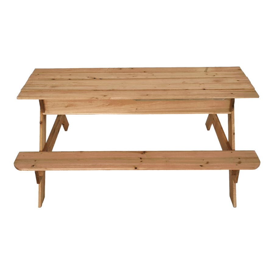 Sand & Water Wooden Picnic Table