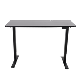 Office Home Computer Desk Table Top with Cable Hole - Side View