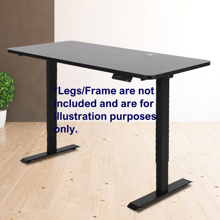 Office Home Computer Desk Table Top with Cable Hole