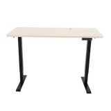 Office Home Computer Desk Table Top with Cable Hole - Side View