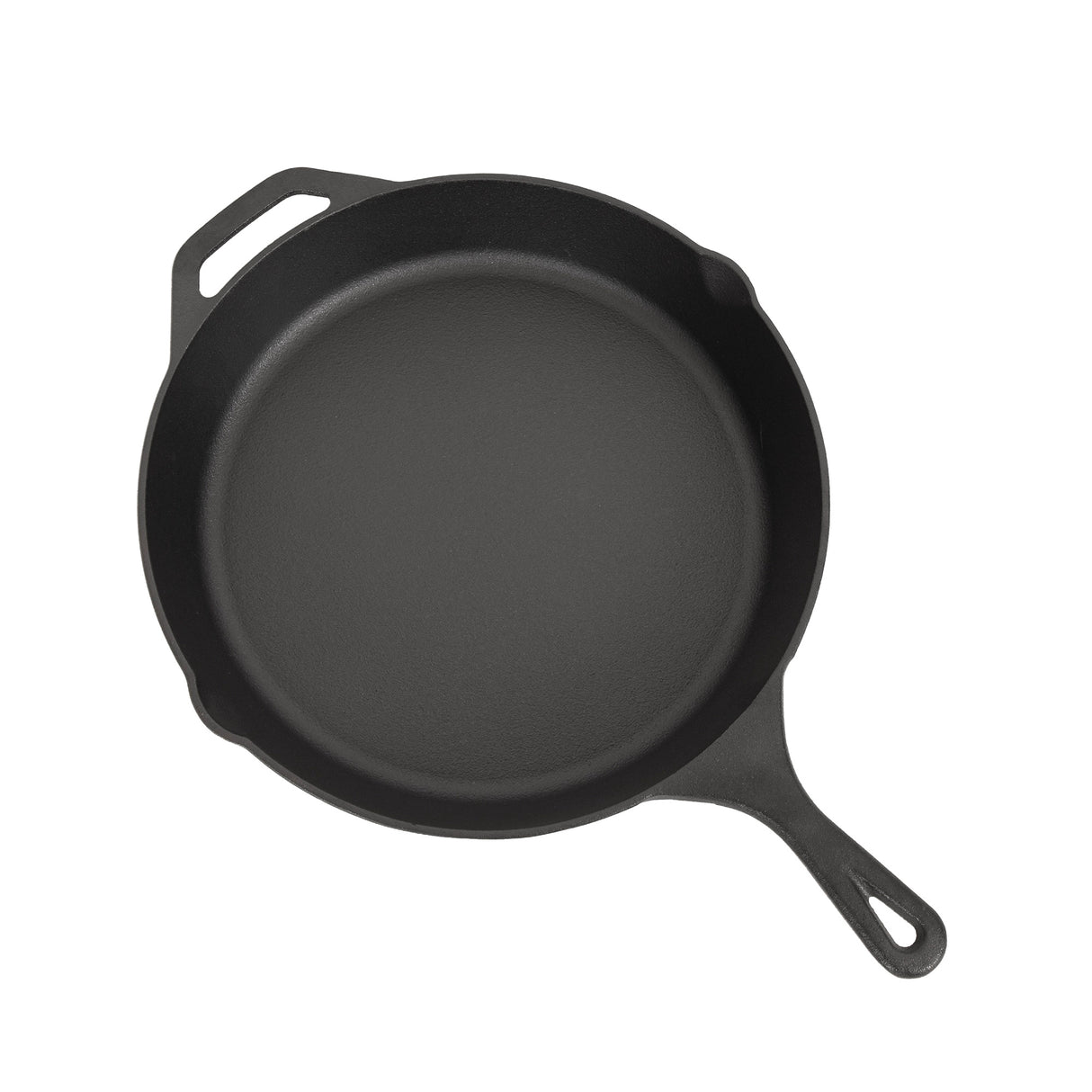 Non-stick Frying Pan Cast Iron Steak Skillet Round BBQ Grill Cookware 30cm