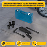 1:58 Torque Multiplier Set Wrench Lug Nut Labour Saving Lugnuts 4 Sockets