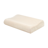 Pure Natural Latex Sleep Pillow Spine Support 30 x 50cm - Top-Down View