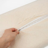 Pure Natural Latex Sleep Pillow Spine Support 30 x 50cm - 45-Degree Angle