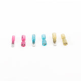 250pc Heat Shrink Spade Connectors Quick Disconnect Wire Electrical - Top-Down View