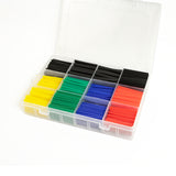 630pc Set Mixed Heat Shring Solder Seal Butt Wire Connectors Tubing Sleeving - Front View