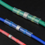 630pc Set Mixed Heat Shring Solder Seal Butt Wire Connectors Tubing Sleeving - Side View