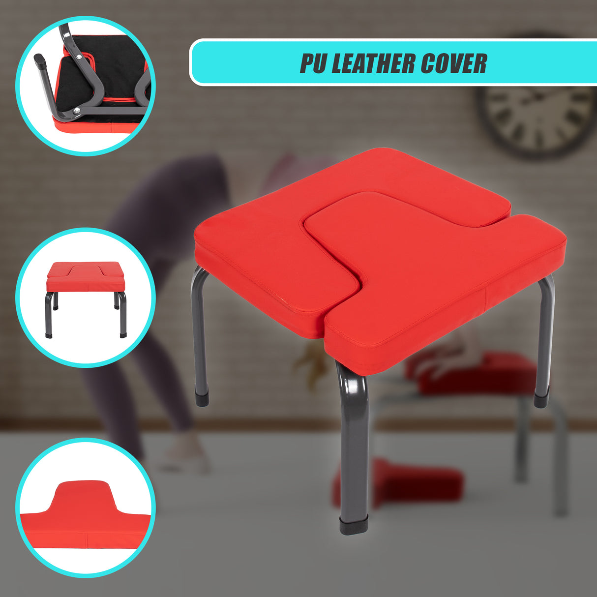 Invert Chair Yoga Workout Chair Headstand Stool Exercise Bench
