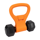 Kettlebell Weight Grip Workout Gym Dumbells Clamp - Top-Down View