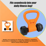 Kettlebell Weight Grip Workout Gym Dumbells Clamp - 45-Degree Angle