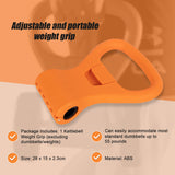 Kettlebell Weight Grip Workout Gym Dumbells Clamp - Low Angle
