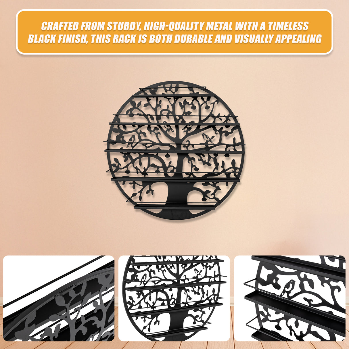 Rack Display Shelf Storage Shelving Wall Organiser