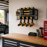 Power Tool Organiser Garage Storage - Side View