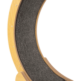 Cat Running Wheel w/ Carpet Runway Cat Exercise Wheel for Fitness Cat Treadmill