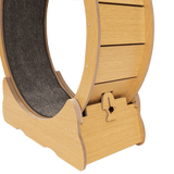 Cat Running Wheel w/ Carpet Runway Cat Exercise Wheel for Fitness Cat Treadmill - Extra Image