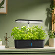 Hydroponics Growing System Indoor Germination Kit 12 Pods Home Gardening LED