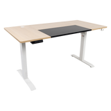 Standing Desk Electric Motorised Computer Desk Height Adjustable Sit Stand Table - 45-Degree Angle
