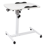 Laptop Desk Portable Mobile Computer Table Stand Adjustable Bed Study - Close-Up Angle