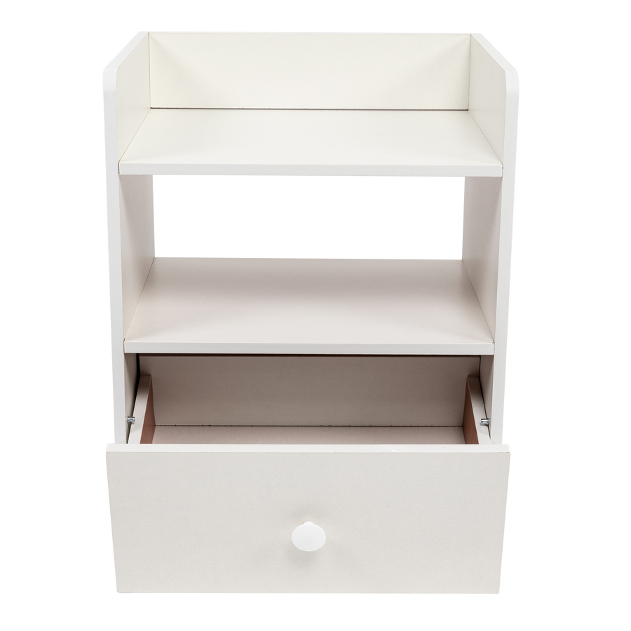 Bedside Tables Side Table Nightstand Storage Drawer Shelf Bedroom