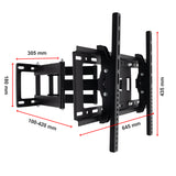 TV Bracket Wall Mount 32-70in Full Motion Swivel LCD LED - Extra Image