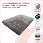 95x70cm Orthopedic Pet Dog Bed Mattress Therapeutic Joint Pain Comfort
