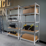 2 x 1.8M Garage Shelving Warehouse Rack Storage Shelves Pallet Racking