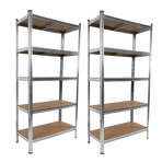 2 x 1.8M Garage Shelving Warehouse Rack Storage Shelves Pallet Racking
