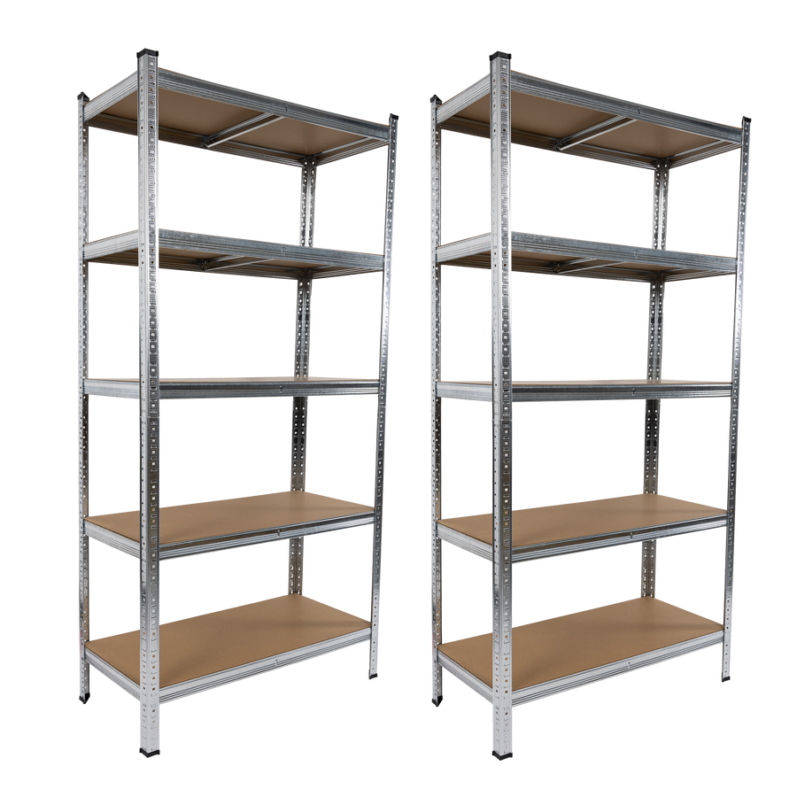 2 x 1.8M Garage Shelving Warehouse Rack Storage Shelves Pallet Racking