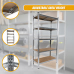 2 x 1.8M Garage Shelving Warehouse Rack Storage Shelves Pallet Racking