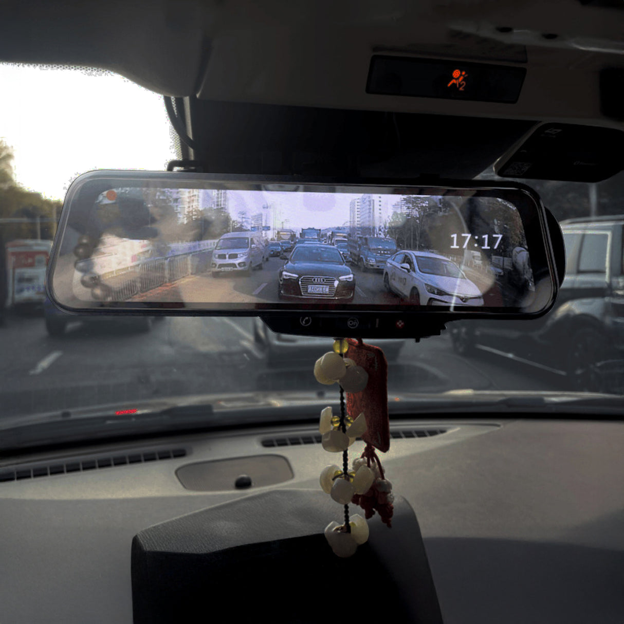 Dash Camera 1080P Front and Rear Smart Car DVR Recorder Night Vision 10"
