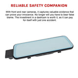 Dash Camera 1080P Front and Rear Smart Car DVR Recorder Night Vision 10