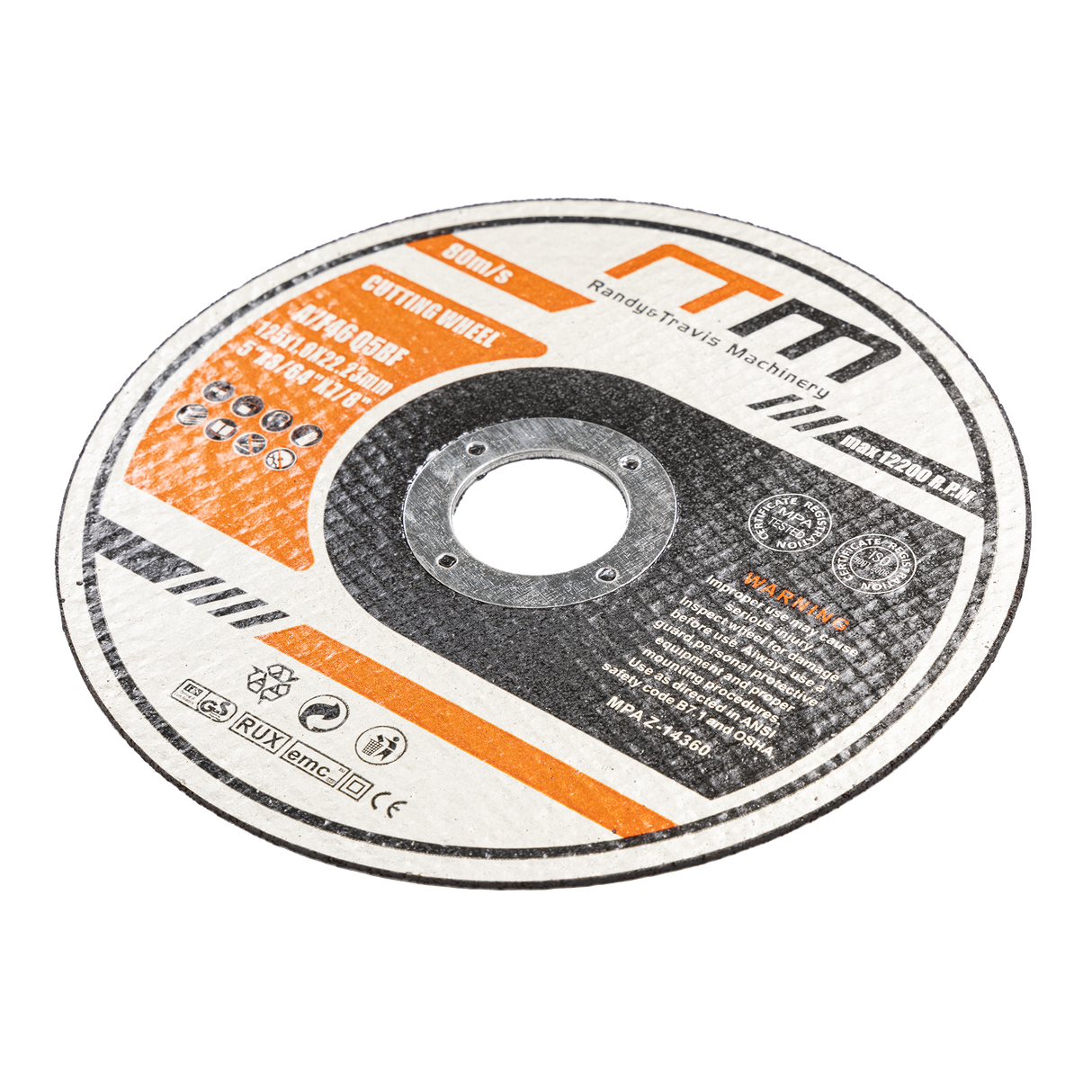 100 x Cutting Discs 125mm 5" Angle Grinder Disc Metal Cut Off Wheel Thin