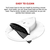 2 x Flip N Slide Bucket Lid Mouse Rat Trap Automatic Reusable