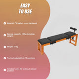 Commercial Workout Bench &ndash; Heavy Duty Gym Press Bench for Strength Training