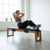 Commercial Workout Bench &ndash; Heavy Duty Gym Press Bench for Strength Training - 45-Degree Angle