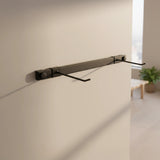 Wall Yoga Mat Gym Storage Rack Gymnastics - Front View