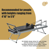 Pilates Reformer Machine Foldable Gym
