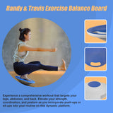 Wobble Board Balance Cushion Gym Core Exercise - Side View