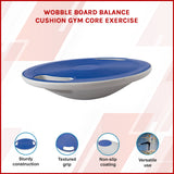 Wobble Board Balance Cushion Gym Core Exercise - 45-Degree Angle