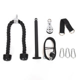 Fitness Pulley Set Gym Kit Tool Accessories Wire Rope - 45-Degree Angle