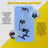 Wall Mounted Dual Pulley Tower