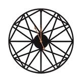 Large Metal Outdoor Wall Clock &ndash; Weather-Resistant for Garden and Home Decor - Rear View