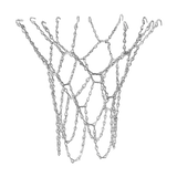 Heavy Duty Metal Pro Basketball Net Highly Durable Chain - Top-Down View