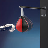 Speed Bag Boxing Punching Bag Wall Mount Reflex Training - Front View