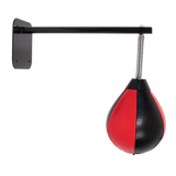 Speed Bag Boxing Punching Bag Wall Mount Reflex Training - 45-Degree Angle