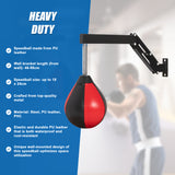 Speed Bag Punching Boxing Bag Wall Mount Reflex Training - Top-Down View